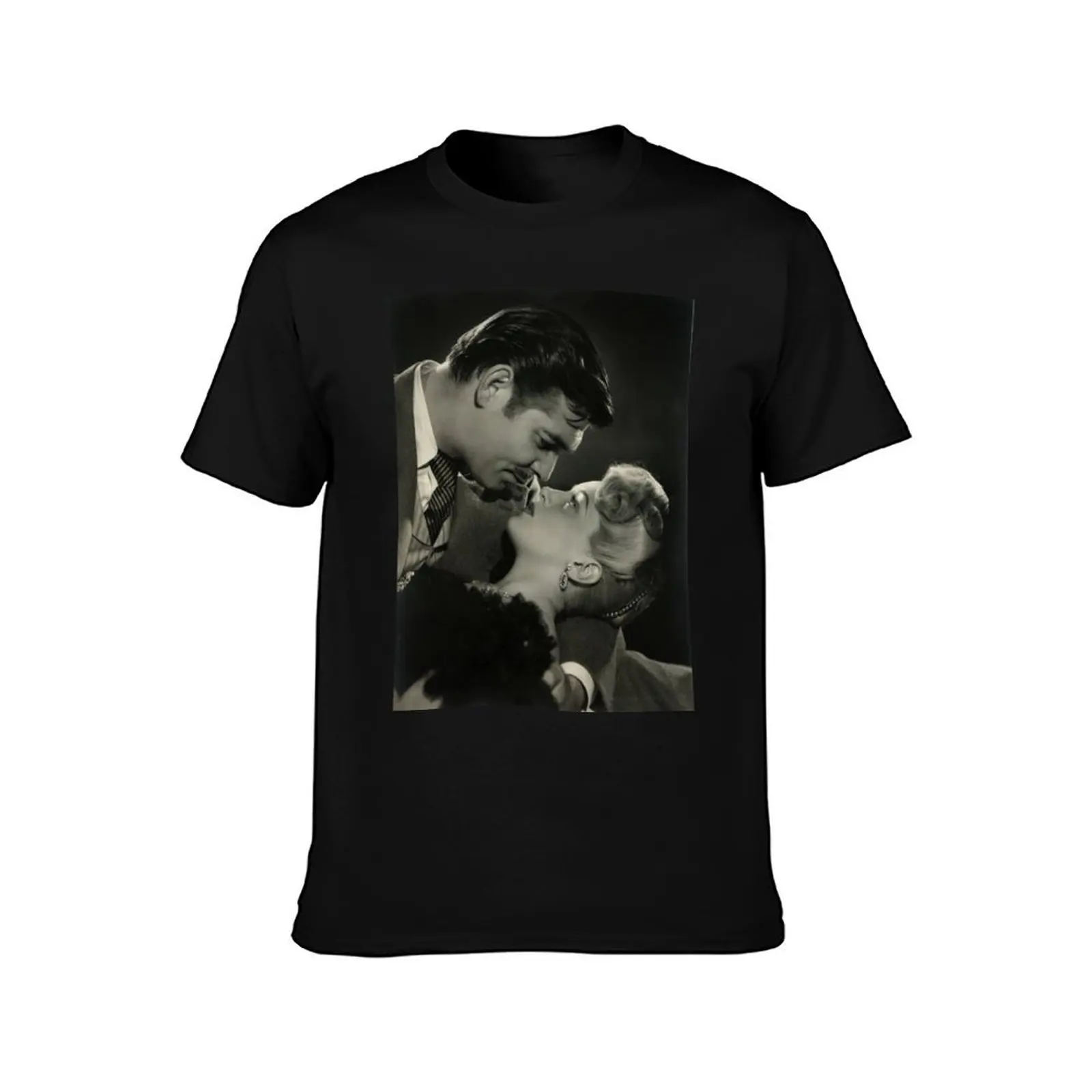 Lana Turner and Clark Gable T-Shirt Work Utility Short Sleeve Shirt T-Shirt