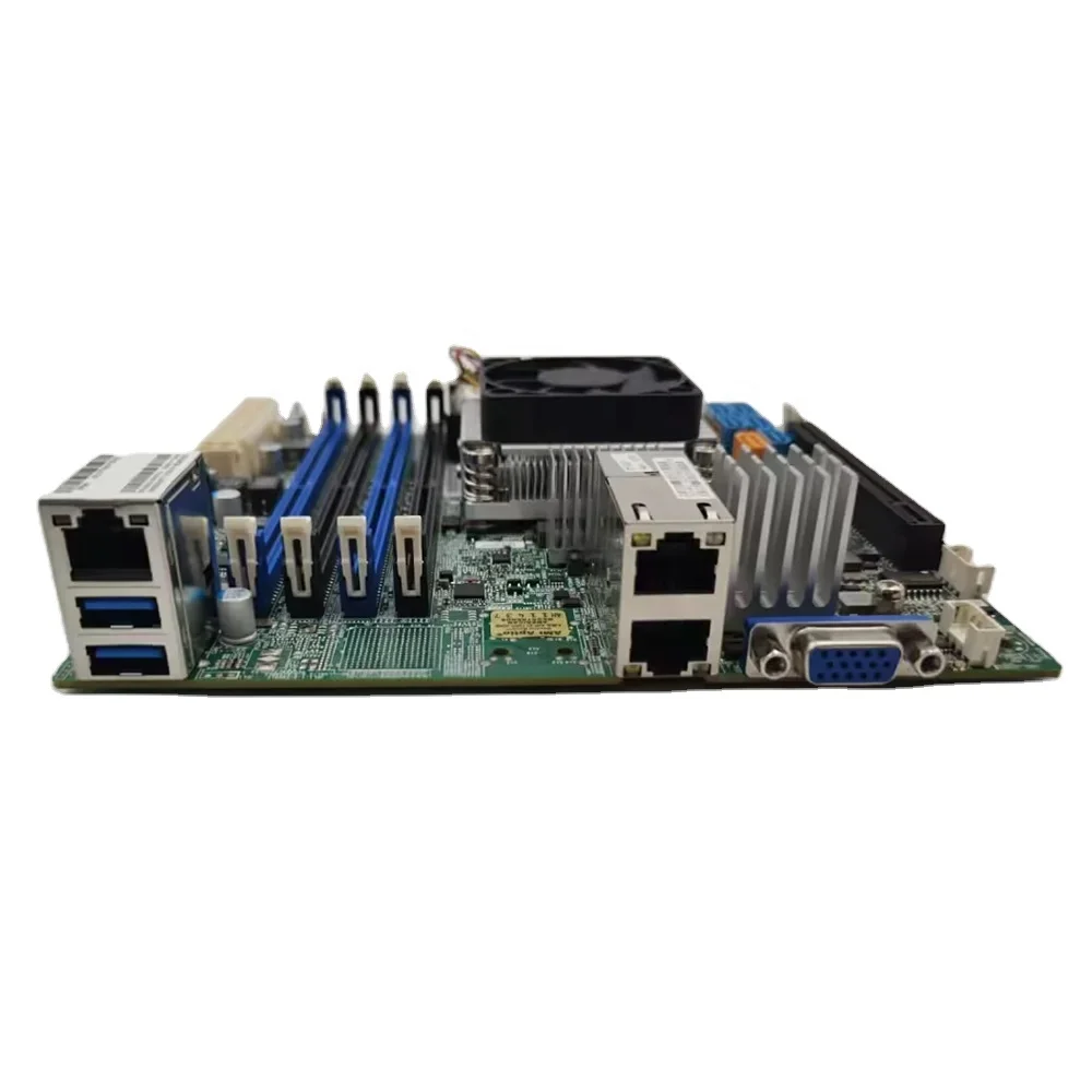 

Серверная материнская плата для Supermicro ITX XEON D1521 NAS X10SDV-4C-TLN2F (2026)