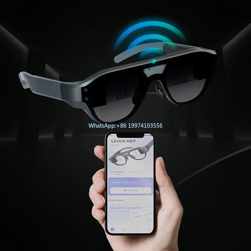 Air Smart AR Brille Tragbare Geräte HD Private Viewing Mobile Bildschirm Augmented Reality Projektions spiel Brille für Steam