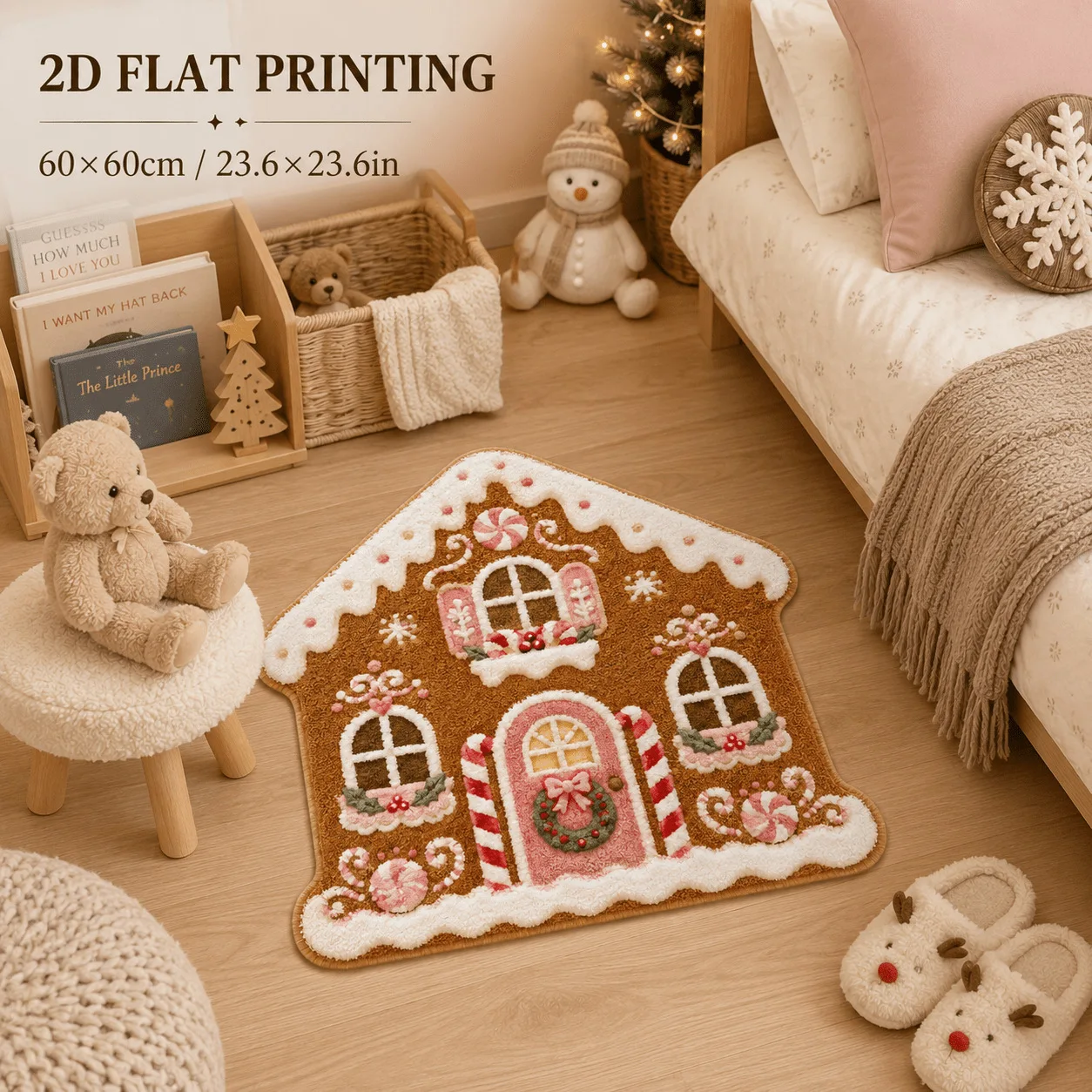 Tapis décoratif de Noël, motif - Area Rug avis et prix