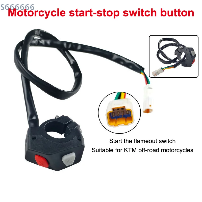 

EXC XCW EXCF SX SXF Motorcycle Headlight, Kill and Start Switch 125-500 Model, Applicable for Husqvarna TE FE TX FX