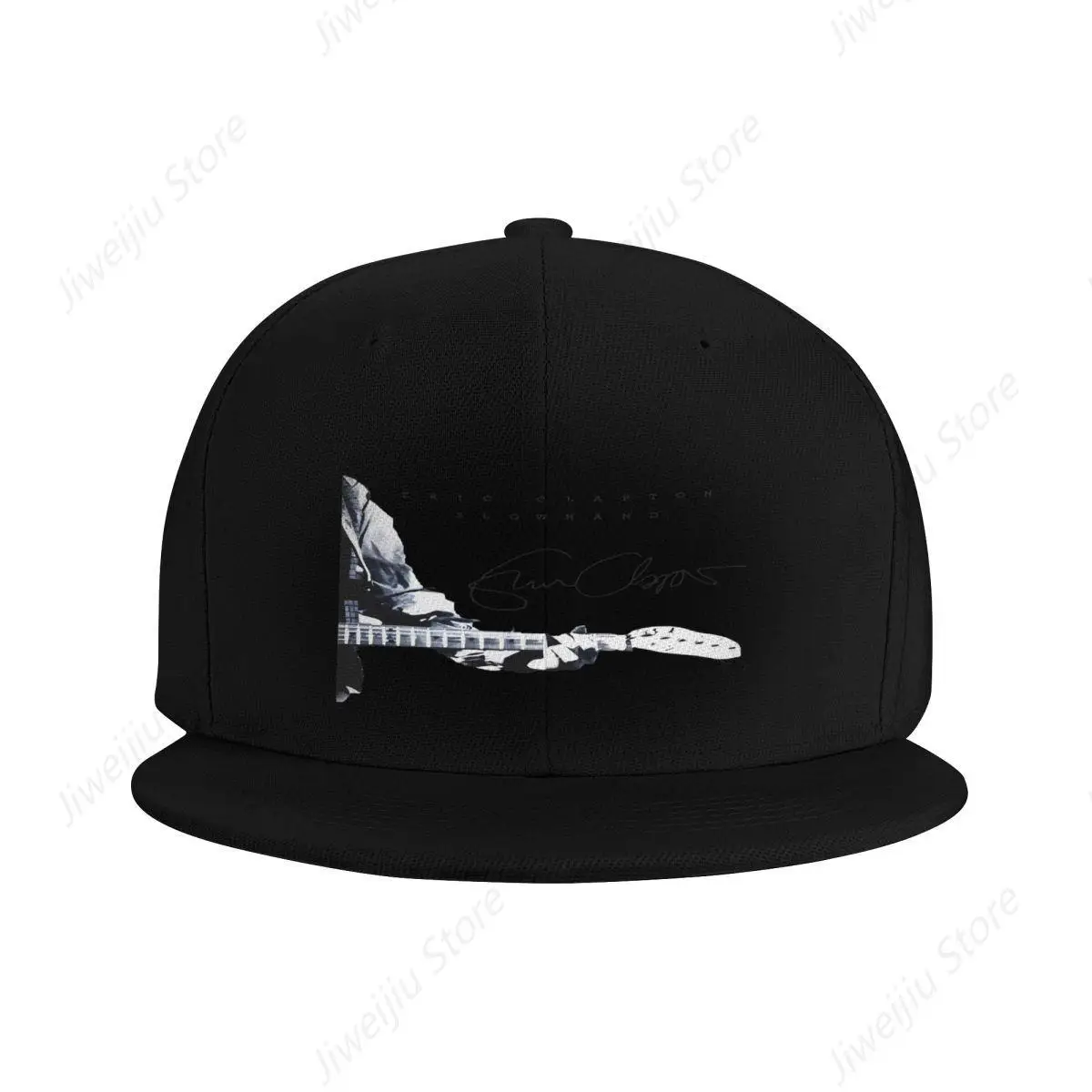 Eric Clapton - Gorra blanca con firma de mano lenta para hombre, gorra para hombre, gorra de béisbol para mujer, gorra de béisbol para hombre, gorra de béisbol