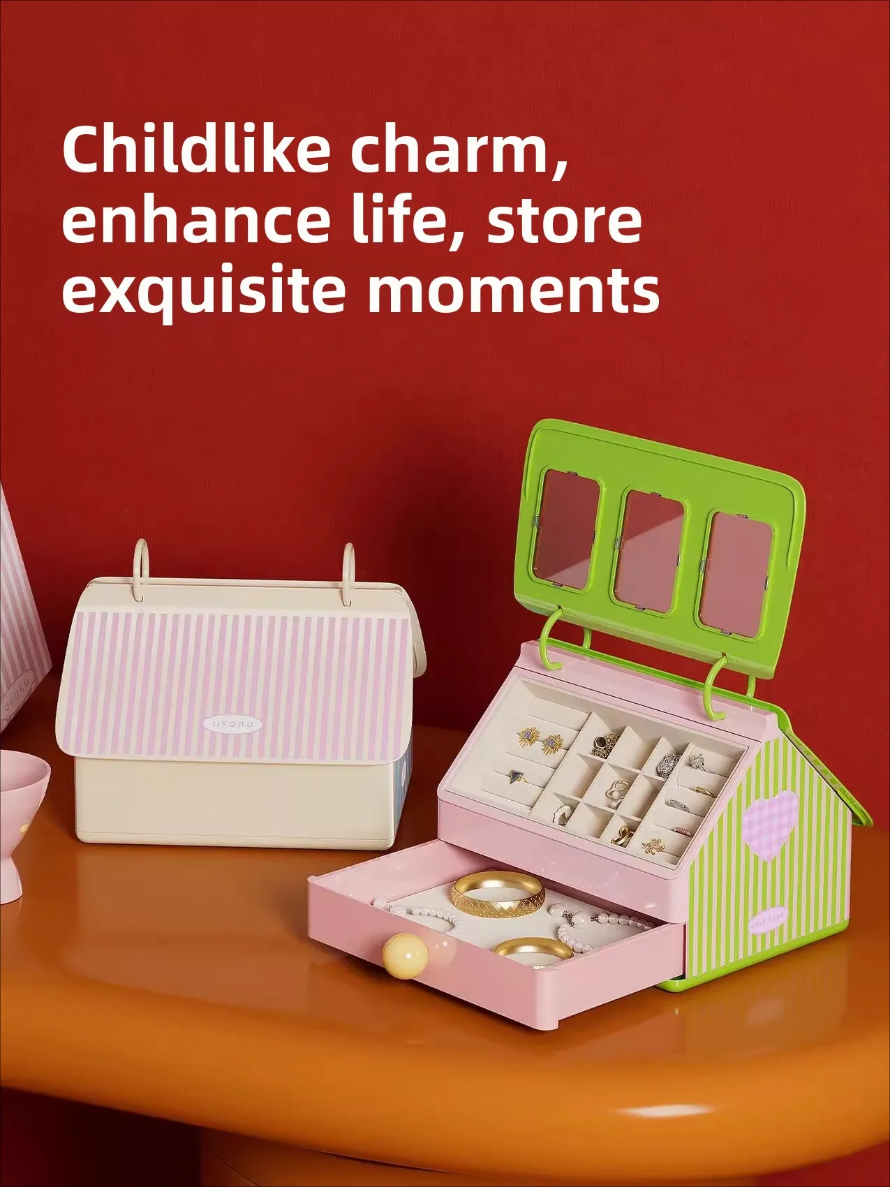 

Коробка для хранения ювелирных изделий Dered, серьги, ожерелье, браслет, морской антиокислительный антиокислительный декоративный поднос с бархатной подкладкой