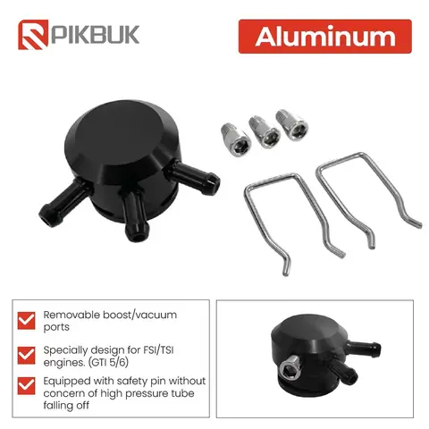 터보 부스트 탭 어댑터 오일 배기 플러그, VW 아우디 TSI FSI TFSI MK5 GTI B7 2.0T ea888 1 2 세대