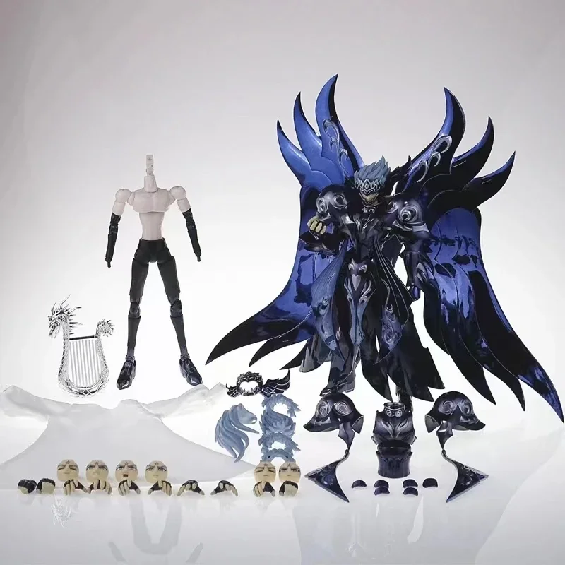 Em estoque gt/grandes brinquedos ss saint seiya mito pano exm/ex metal hades thanatos deus da morte cavaleiros do zodíaco figura de ação