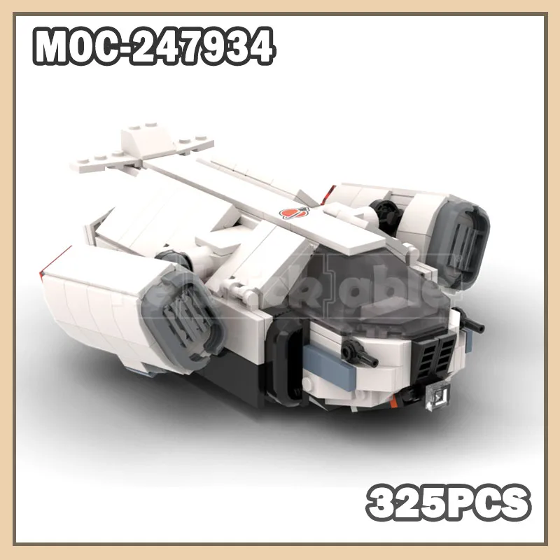 

MOC-247934 Space War Set Spaceship Building Blocks Creative Accessories Gift Klocki Shuttlecraft Space Fighter 325PCS