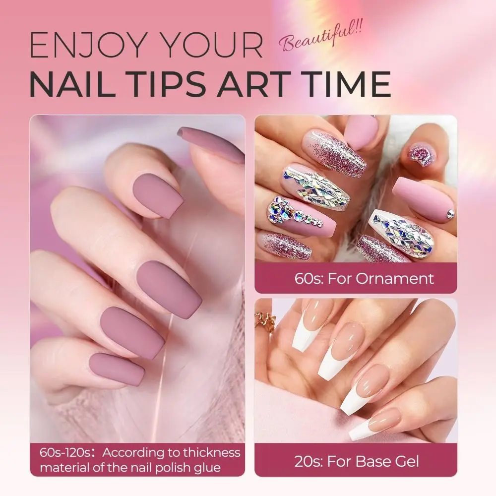 新しい充電式UVネイルランプ、折りたたみ式LCDディスプレイネイルドライヤー、スタンド付き高速硬化、ジェルネイル用フラッシュキュアランプ