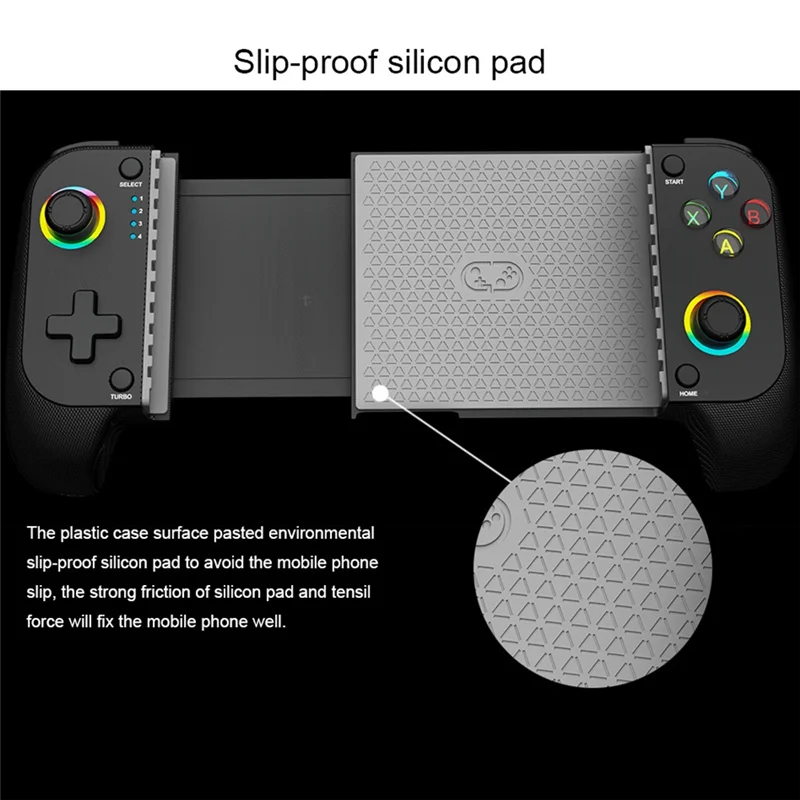 

Game Controller For Iphone Bluetooth Game Controller For PS Remote For Dual Vibration 6-Axis Somatosensory Burst