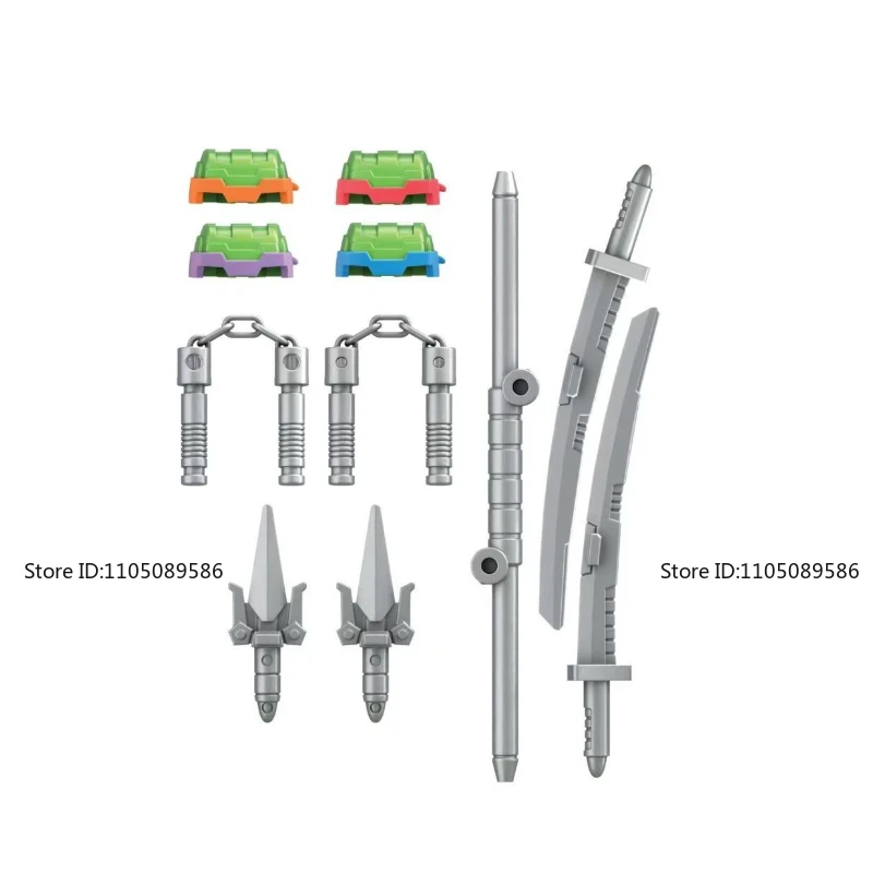 Novo local transformador limitado tmnt caixa original uma boneca móvel ornamentos de estúdio decorações figura brinquedo robô presente do feriado