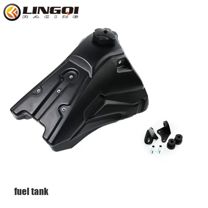 

LINGQI Off Road Front Gas Petrol Fuel Tank for KAYO T4 T2 Pit Dirt Bike Motocross Enduro Motorcycle Oil Container Tanks 10L