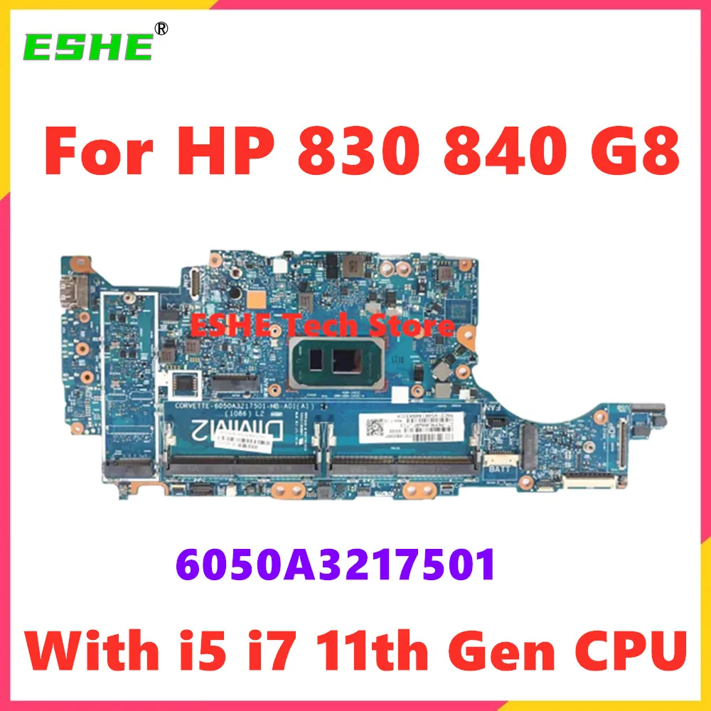 6050A3217501 Laptop For HP 830 840 G8 Laptop Motherboard With i5 i7 11th Gen CPU M36401-601 M36403-601 M36404-601 M36405-601