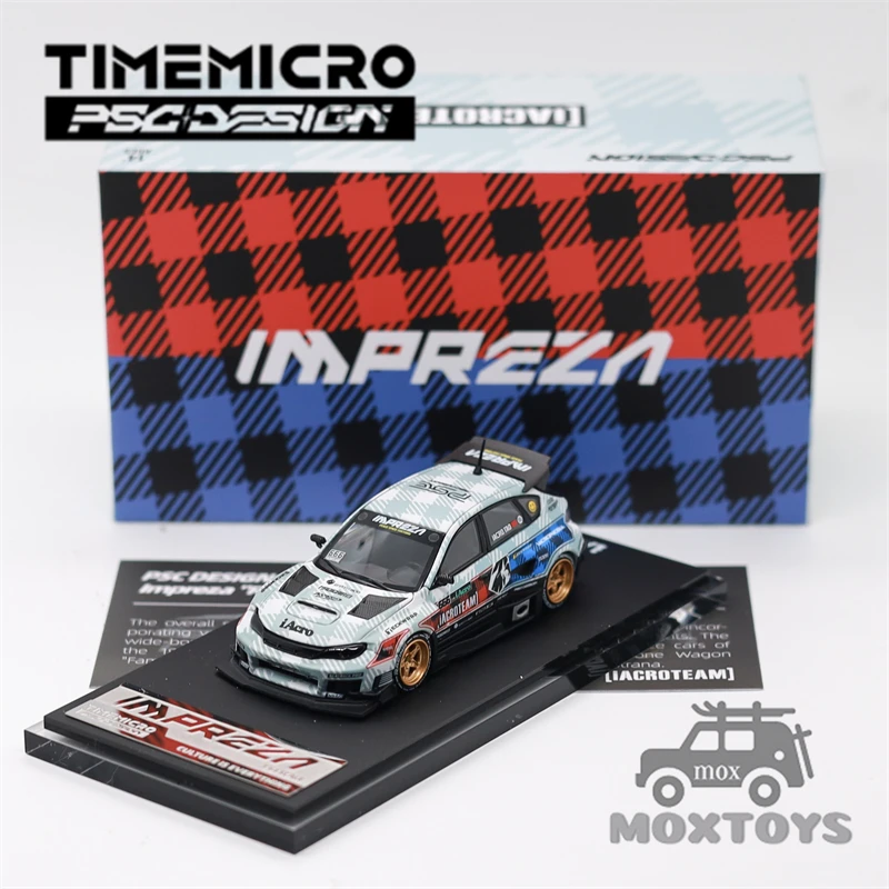 

Time Micro x PSC DESIGN 1:64 Impreza "Raider" IAcro Diecast Model Car