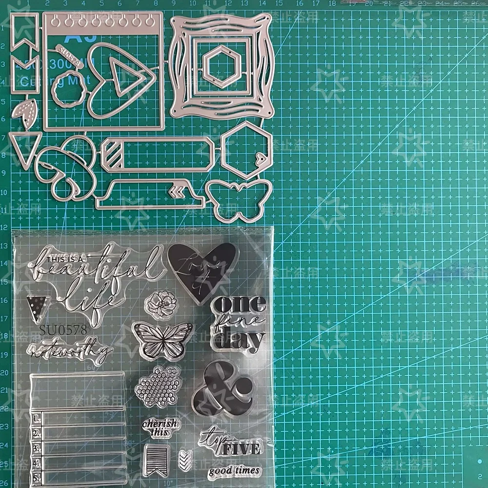 

Valley Sunset Coast Clear Stamps Metal Cutting Dies Stencil Hot Foil For DIY Scrapbook Diary Decoration Embossing May 2026 New