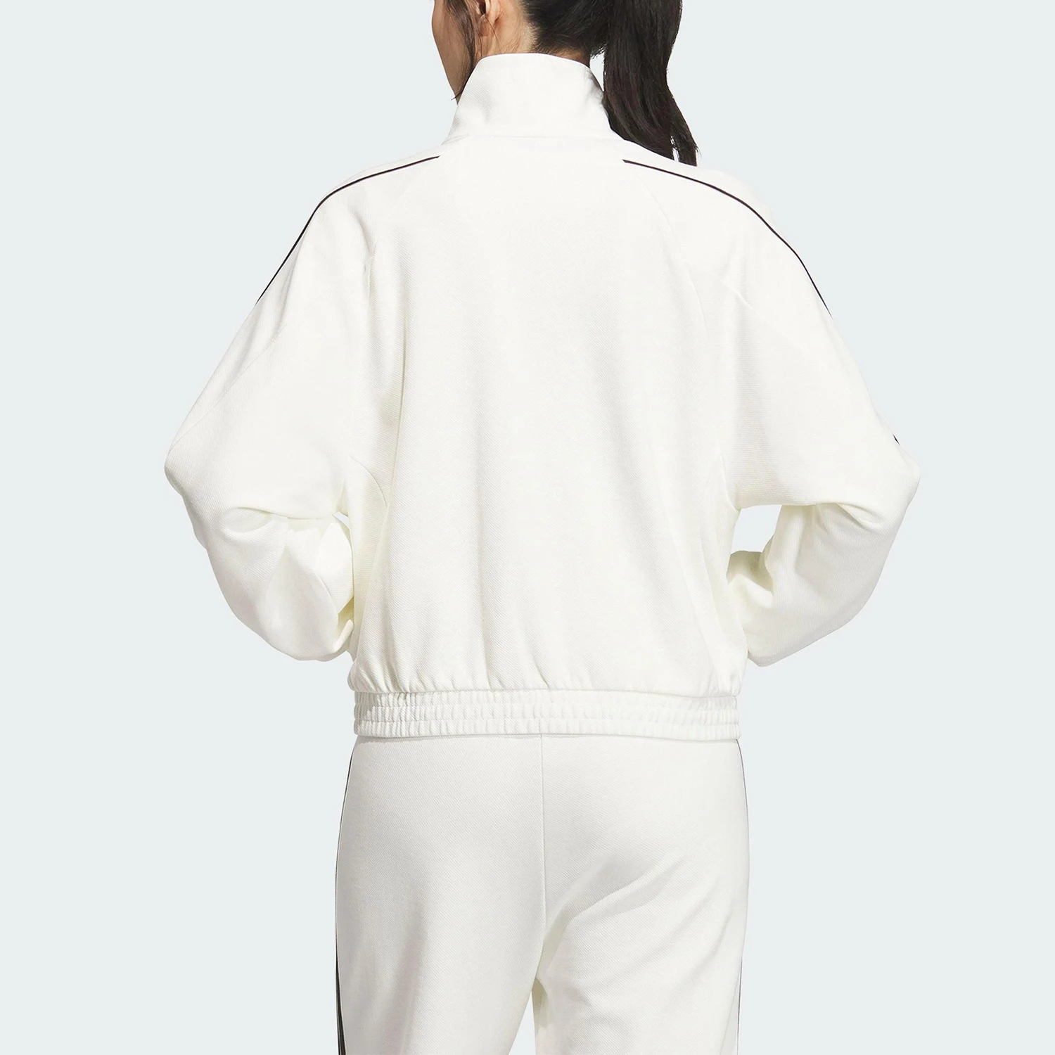 Adidas genuine Spring and Autumn women's knitted hanging wide jacket jacket KC0017