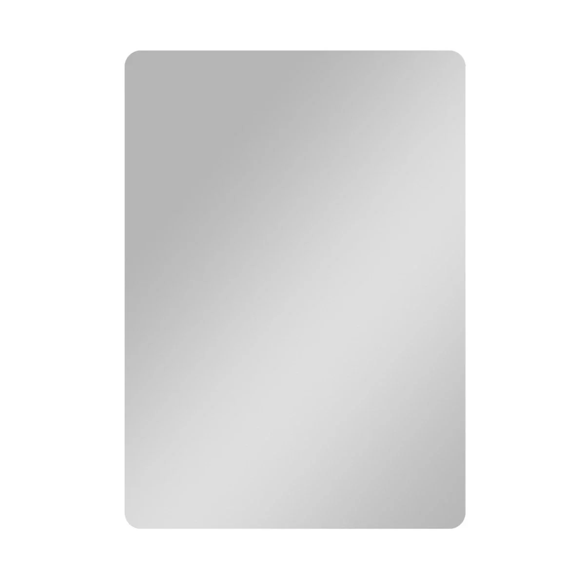 Rectangle Magnetic Mirror 5x7in Locker Mirror Smoothly Polished Edges Clear Reflection Distortion-Free Frameless Design