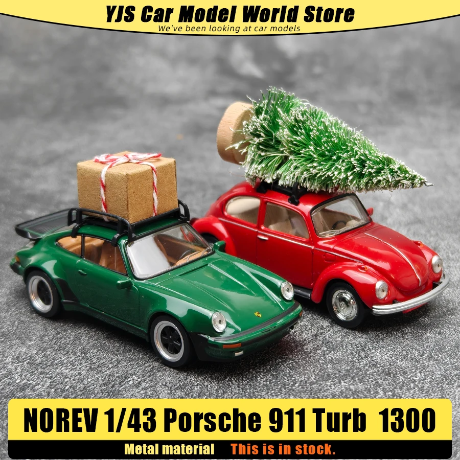 

Литая модель NOREV 1:43 Porsche 911 Turb 1978 VW 1300 1973 Коллекция моделей красного автомобиля