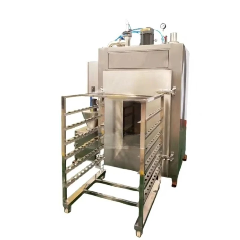 Customized Multifunctional Meat Fish Smoking Drying Machine Sausage Ham Cooking Smoke Oven Hot Cold Smoking Equipment