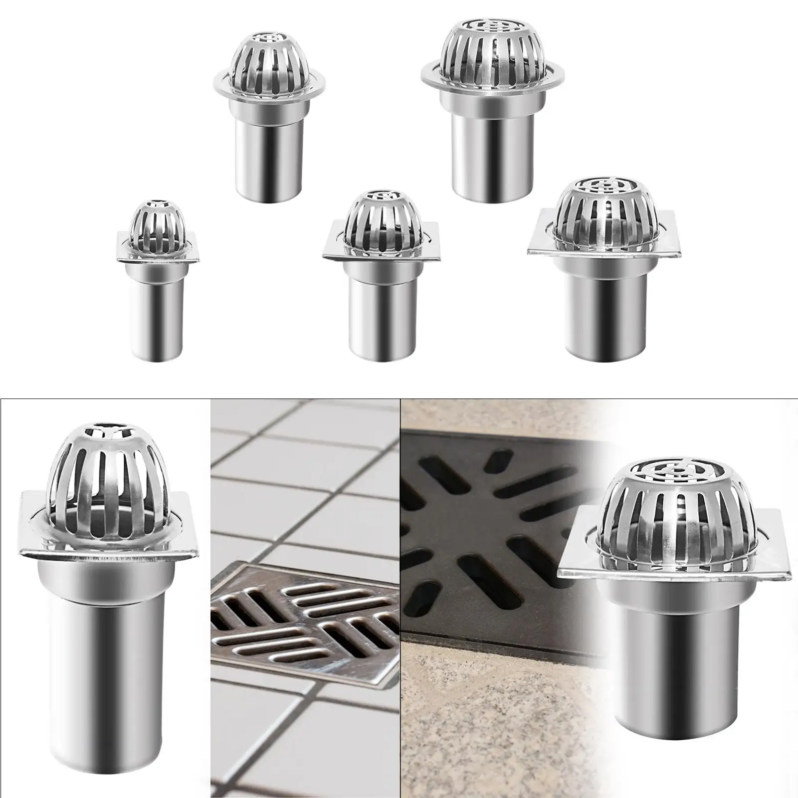 Balcony Floor Drain Practical Convenient Drain Stopper for Outdoor Yard Home