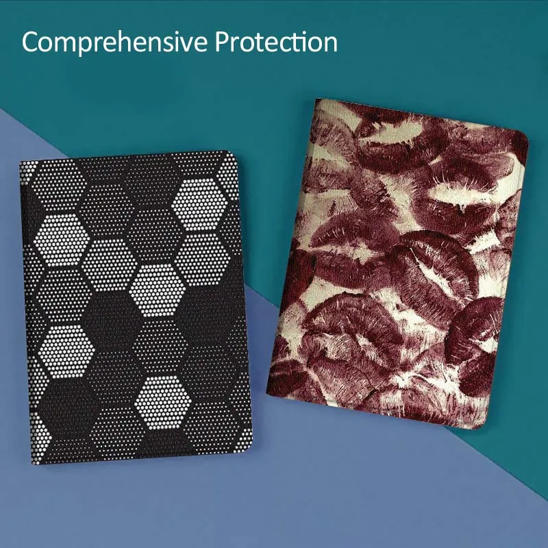 

Carbon Fiber Art Lip Pattern For Huawei MediaPad T5 T10s M6 M5Lite SE Honor Tab 5 6 7 V7 V8 X8a X9a Pro Soft Tablet Case Gift