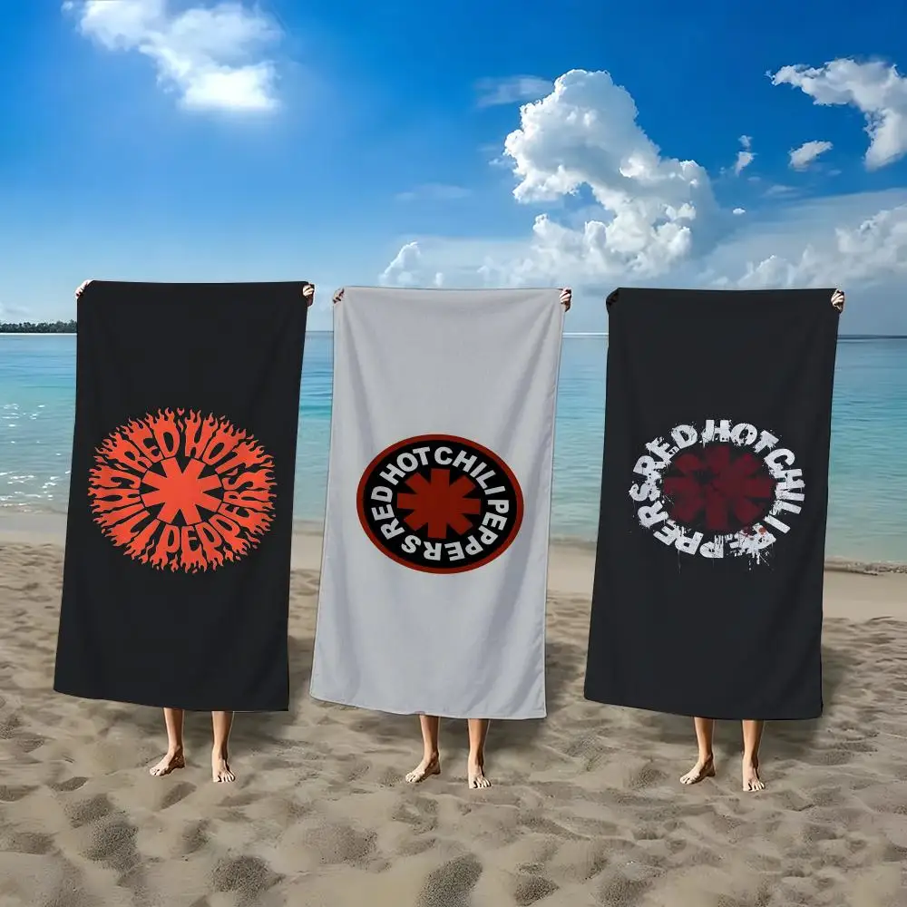 Rock Bands LOGO RedS HotS Chili Peppers Towel Ultra-Fine Fiber Quick Drying Absorbent Bath Towel, Outdoor Swimming Sports Towel