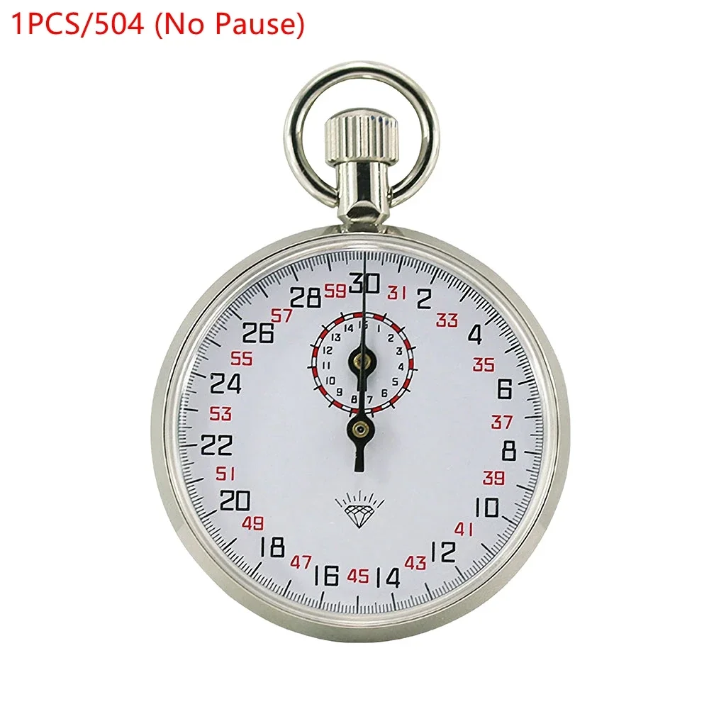 1PCS Steel Mechanical Stopwatch Professional Sports Chronograph Running Timer Handheld Stop Watch Sports Training Timer