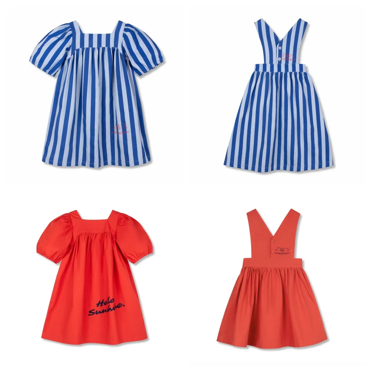 

Kpop High-Quality Kids Summer Dress Short Sleeves Girls Fashion Princess Dress Cute Baby Girl Birthday Party Outfit