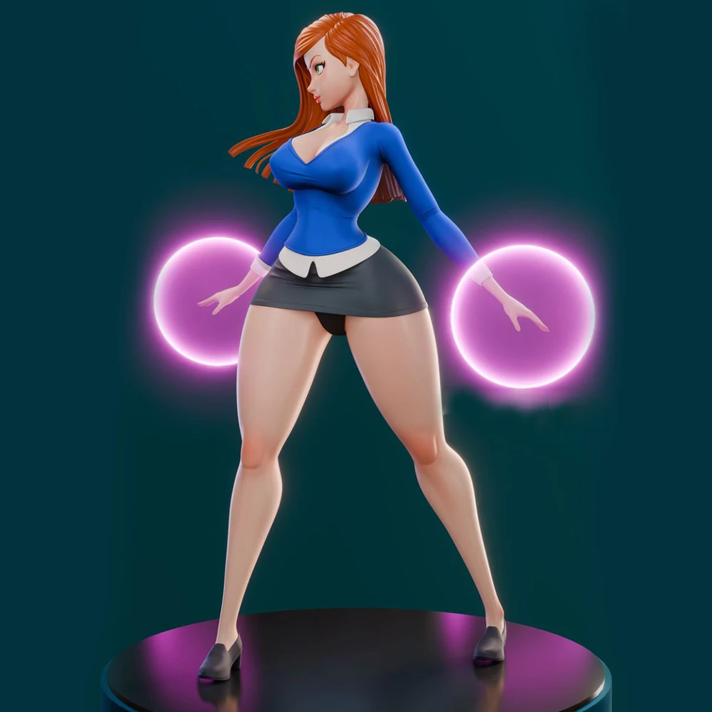 

1/24 Resin Figure Model Kit Belle Gwen Sexy Girl Doll Diorama Unassembled Unpainted Doll 3D Print DIY Statue Toys