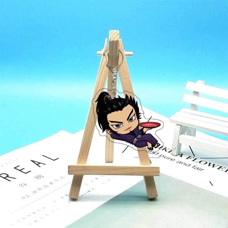 أنيمي المملكة شين كيو كاريوتين تأثيري حلي الاكريليك سلسلة المفاتيح كيرينغ الدعامة هدية عيد الميلاد