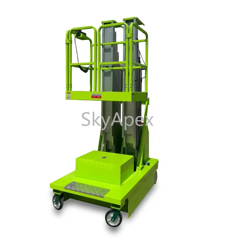 Automatic 4m 5m 6m Portable Vertical Hydraulic Ladder Electric Man Aluminum Alloy Scissor Lift  Platform Cheap  New High Quality
