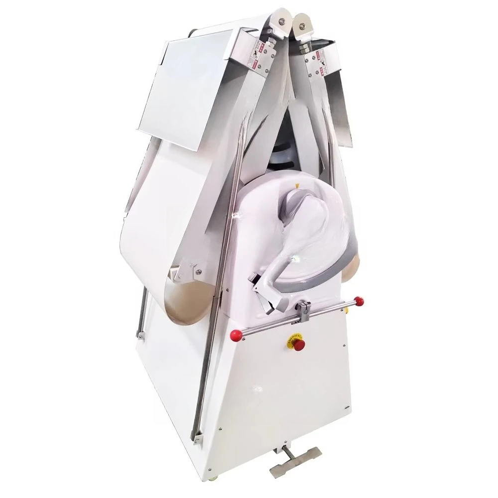 220V 110V  Automatic Tabletop Croissant Dough Sheeter Pastry Sheeter Rolling Machine Croissants Dough Pressing Machine