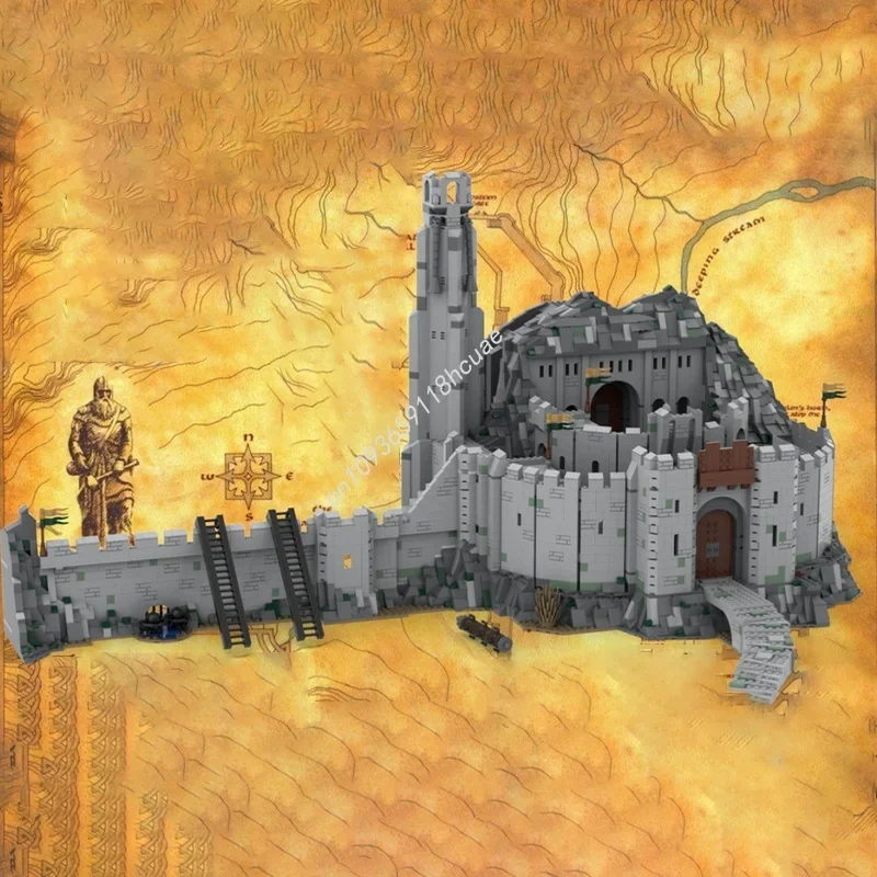 6189pcs MOC Helm S Deep UCS Scale Model Building Blocks Construction Assemble DIY Toy Creative Christmas Gifts Idea Education