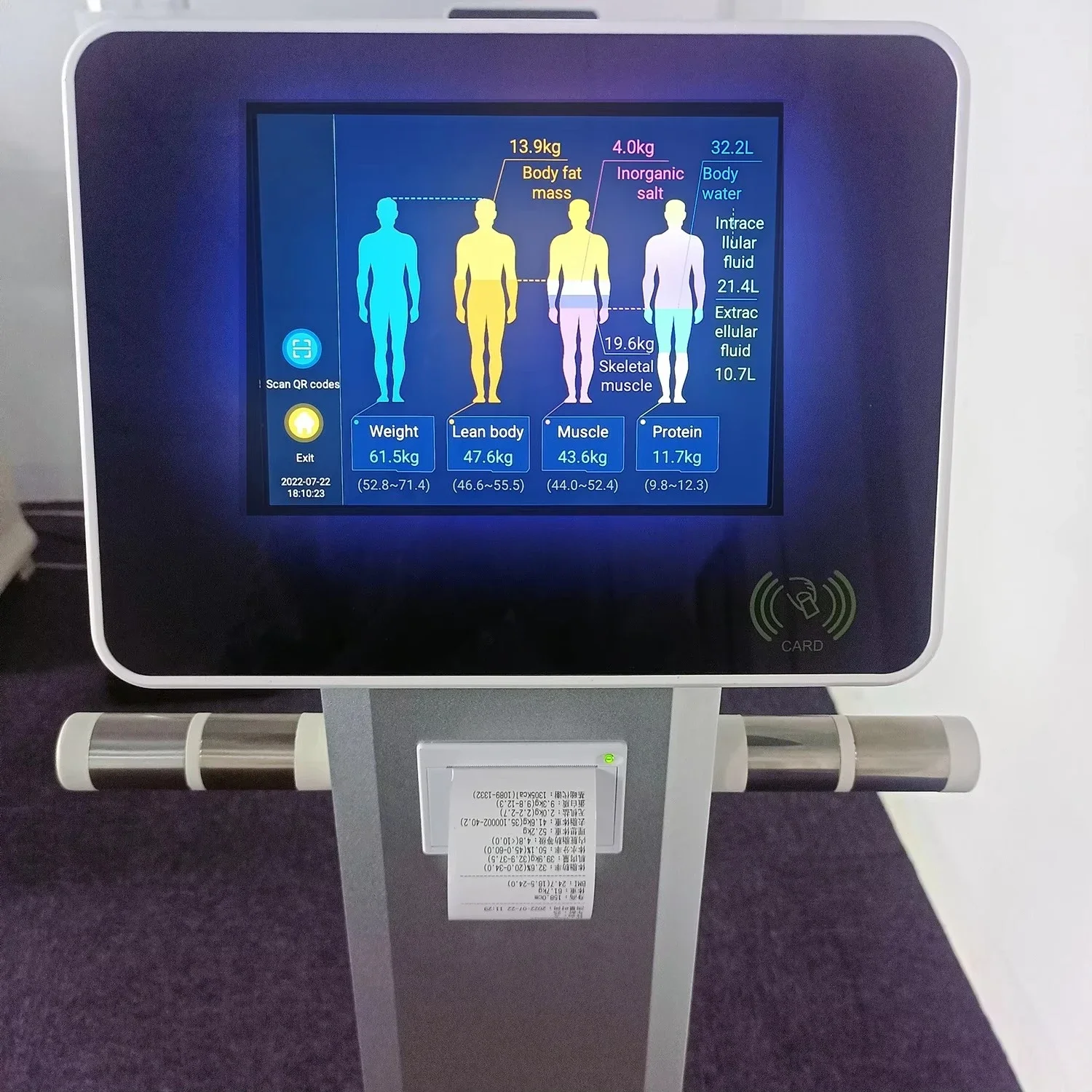Smart Body Composition Scale, Digital Fat Meter Measure  Height, Weight &  Fat