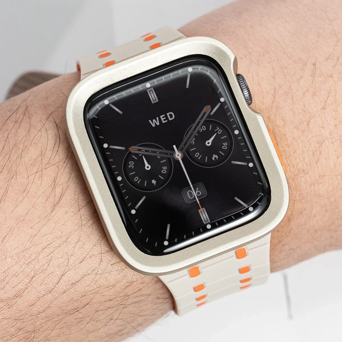 Ремешок + чехол для Apple Watch 49 мм 40 41 44 45 46 мм Защитный бампер из ТПУ Силиконовый ремешок для Iwatch Series 10 9 8 76 5 4 Se Ultra 1 2