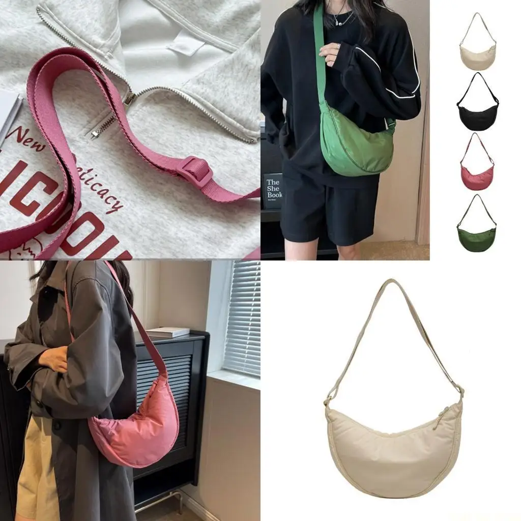 

X90d Женские нейлоновые мешки с кросс -сайте Сумки Слух Слуша для пельмени простая сумка для плеча