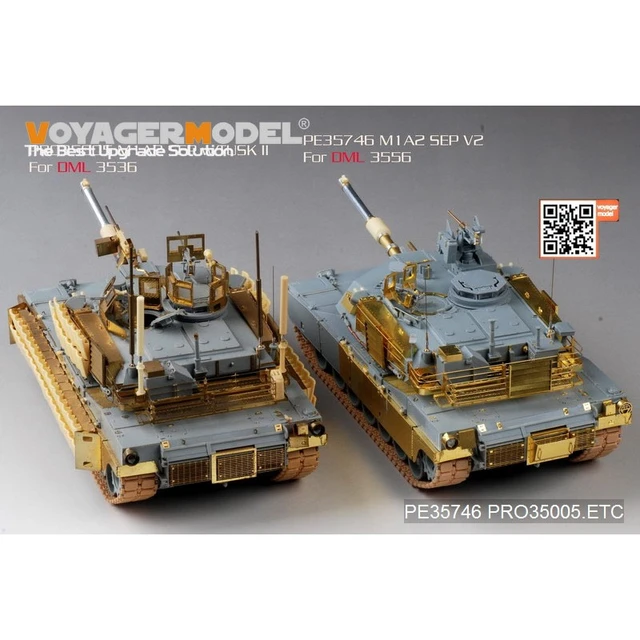 Voyager Model PE35746 1/35 Modern US Army M1A2 SEP V2 Abrams Basic (For  DRAGON 3556) - AliExpress