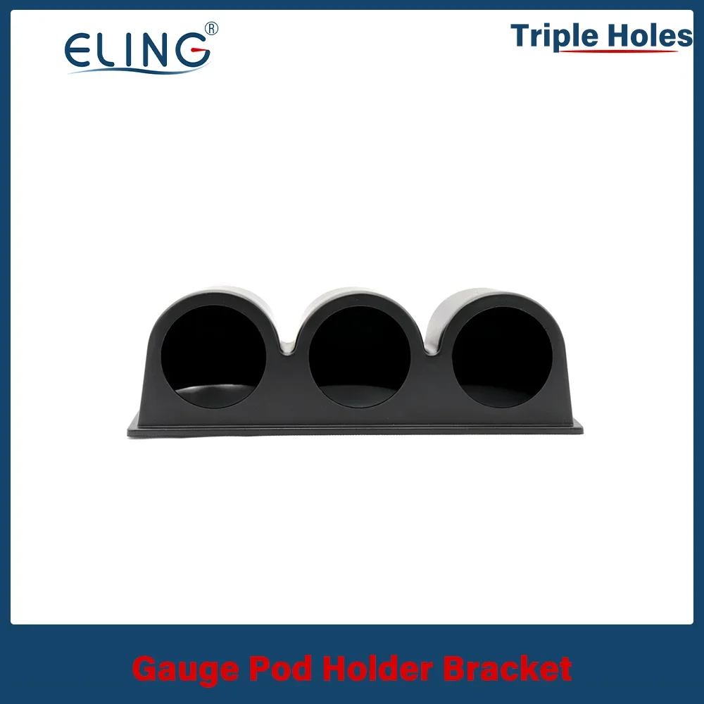 

ELING Gauge Pod Holder Bracket for 2 Inch 52mm Gauges Universal Car Meter (Single Hole Double Holes Triple Holes)