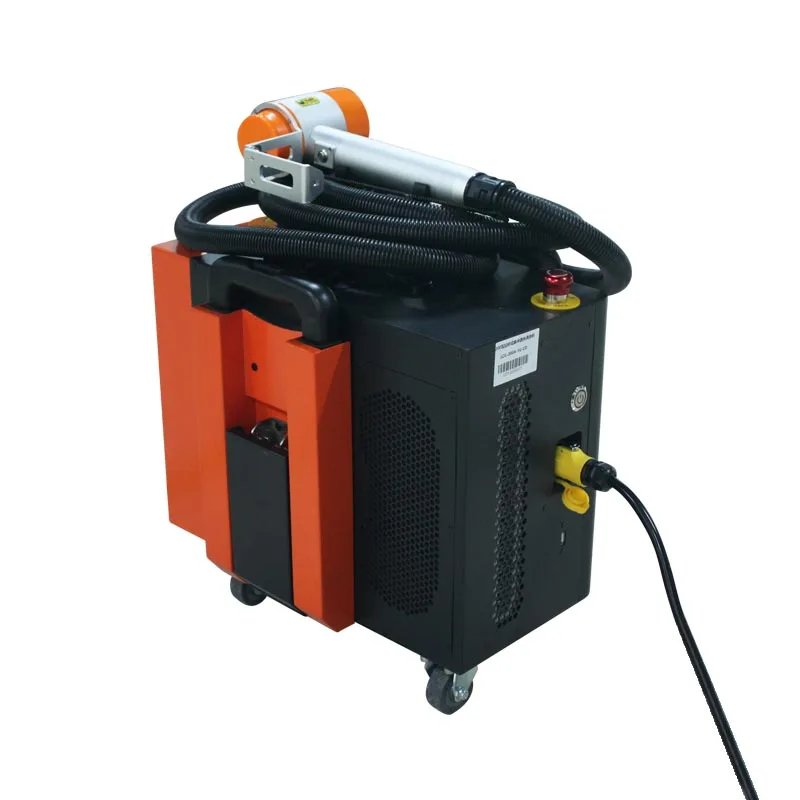 Pulse Fiber 100W 200W Laser Cleaning Machine Rust Handheld Laser Cleaning Machine Rust Removal Laser Removal Mold Rust