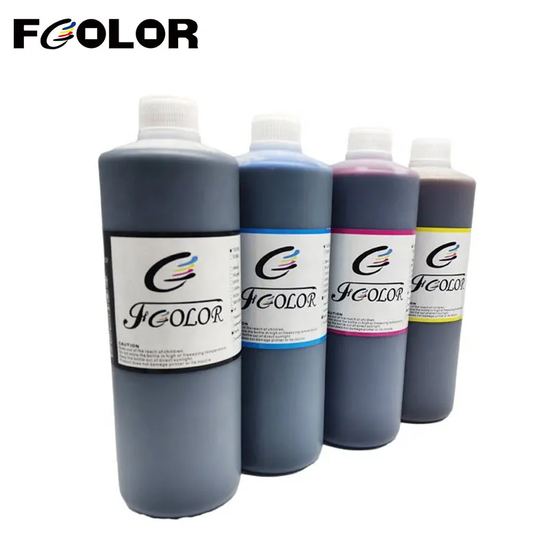 Fcolor-tinta de tinte Universal de alta calidad DY2012, 1000ML para impresora de inyección de tinta Epson T50, 1390, 1400, R330, TX800, ME33, ME330, 620F, ME350