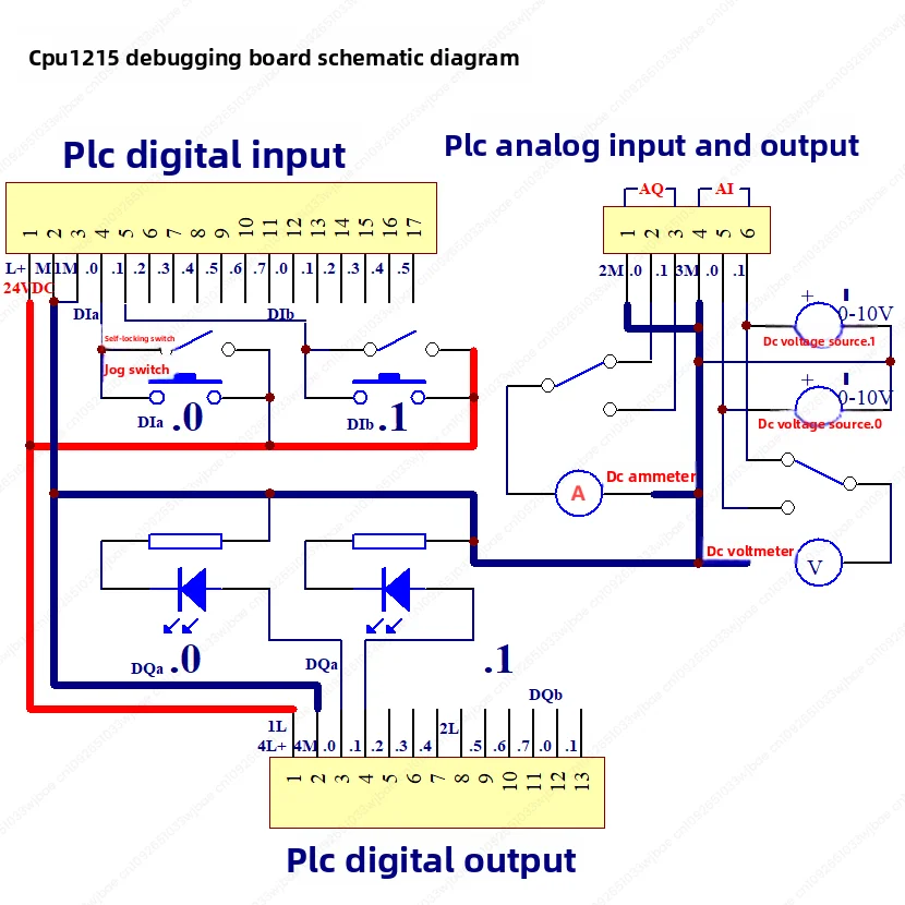 

S7-1200 PLC CPU 1211C 1212C 1214C 1215C Debugging Simulation Board for Industrial Automation Control