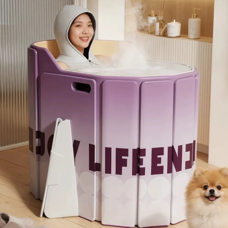 

Portable Folding Bathtub Inflatable Deep Soaking Tub Home Spa Adult Baby Elderly Travel Camping Lightweight Folding Bathtub