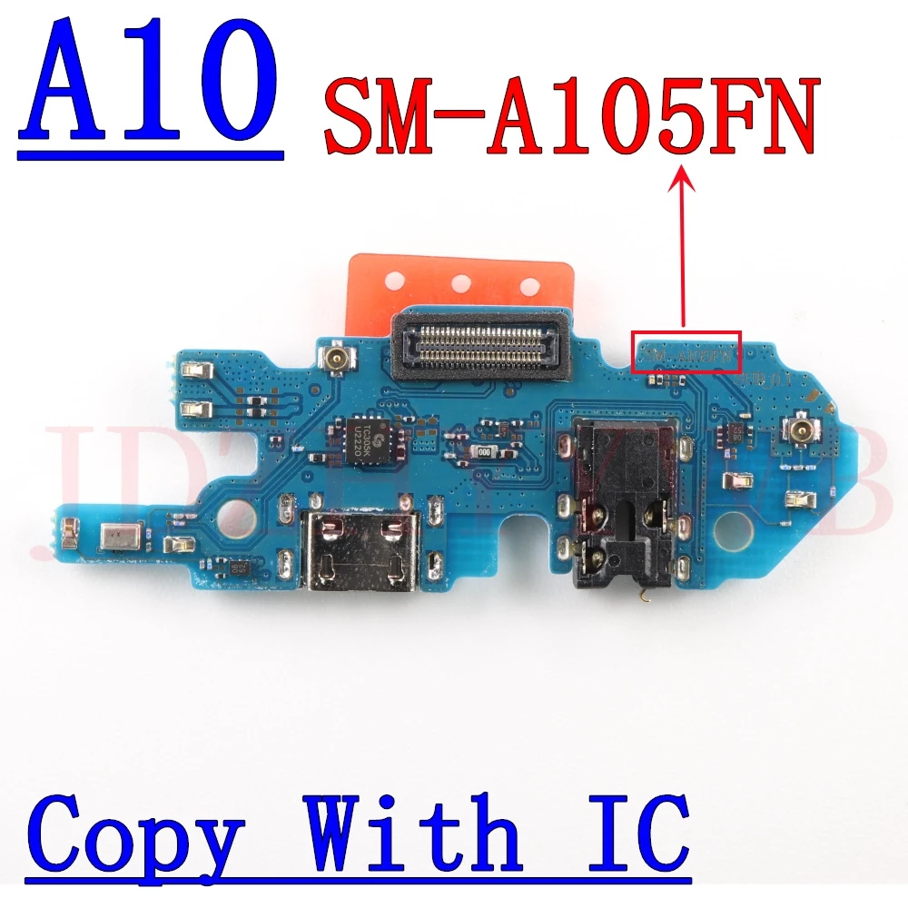 USB Charge Port Jack Dock Connector Charging Board For Samsung Galaxy A10 A105F A105FN Motherboard Main Flex Cable