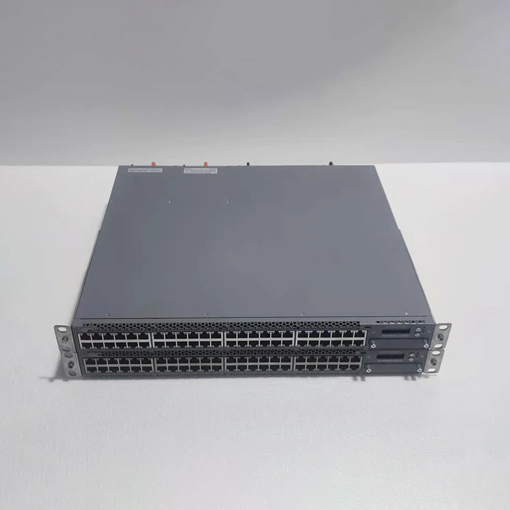 1 peça para juniper 48 gigabit poe + fonte de alimentação interruptor de gerenciamento de rede de três camadas EX4300-48P