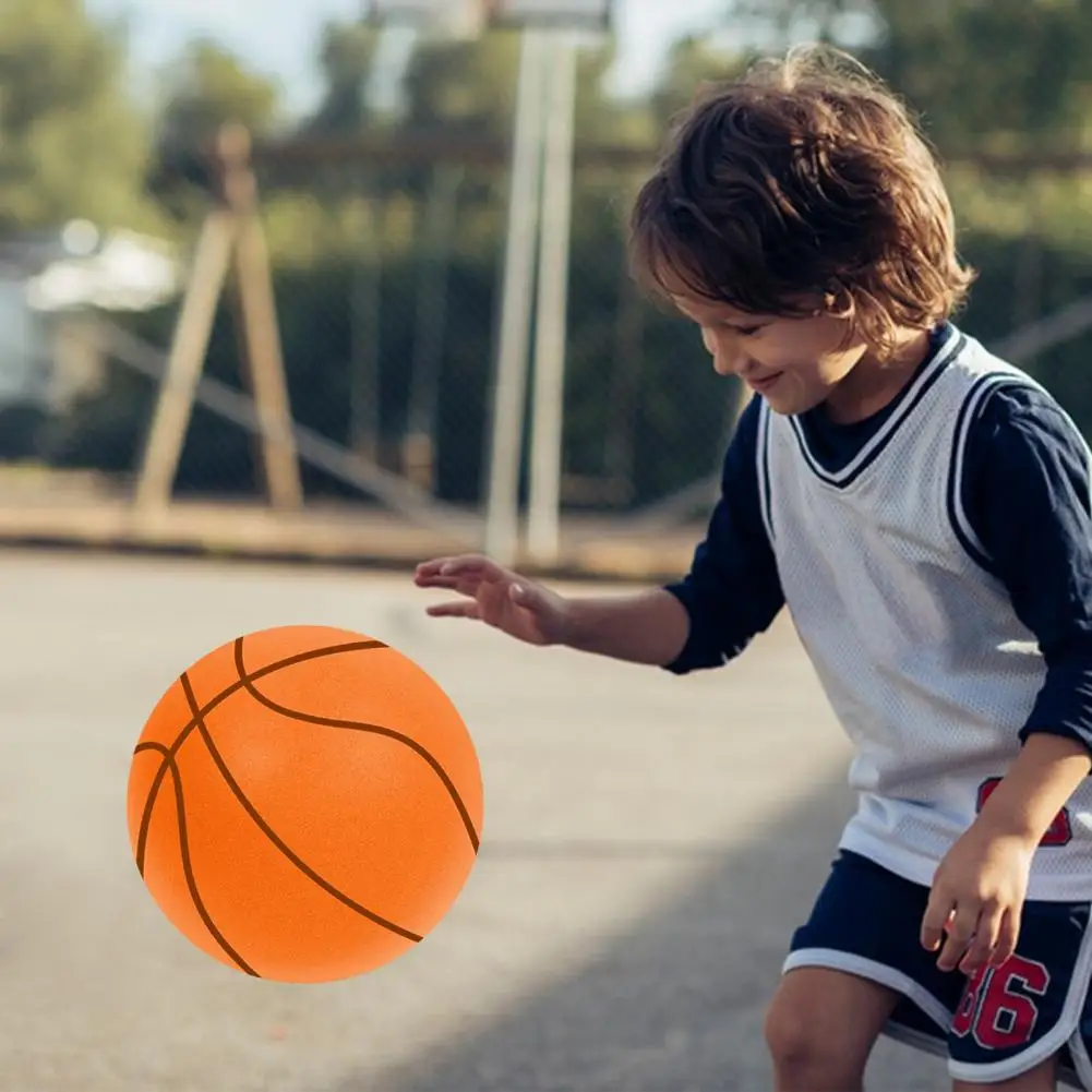 Silent Basketball for Indoor Training Noiseless Foam Basketball Dribbling Ball Quiet Bounce Basketball