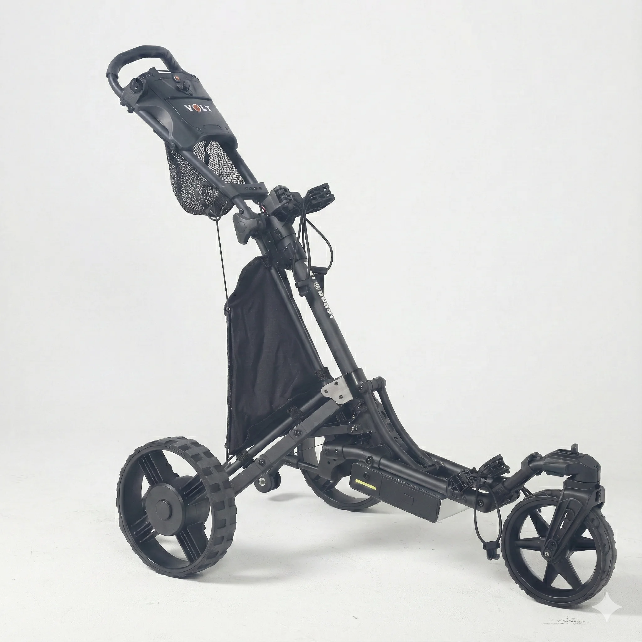 Remote Control Electric Golf Bag Cart 36 Hole Lithium Battery 6 Axis Gyro Stabilizer 40 Degree Incline Climbing Auto Correct