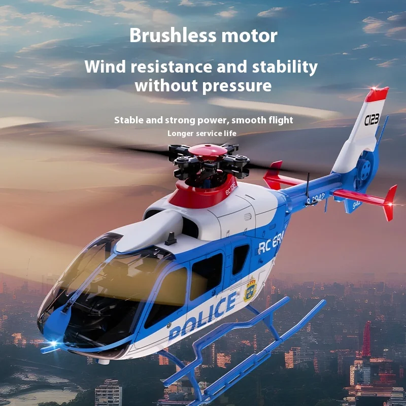 New Arrival Rc Helicopter 1:36 Ec135 Model  Altitude Hold 2.4ghz Remote Control 6-axis Gyro For Indoor Outdoor Kid Gift