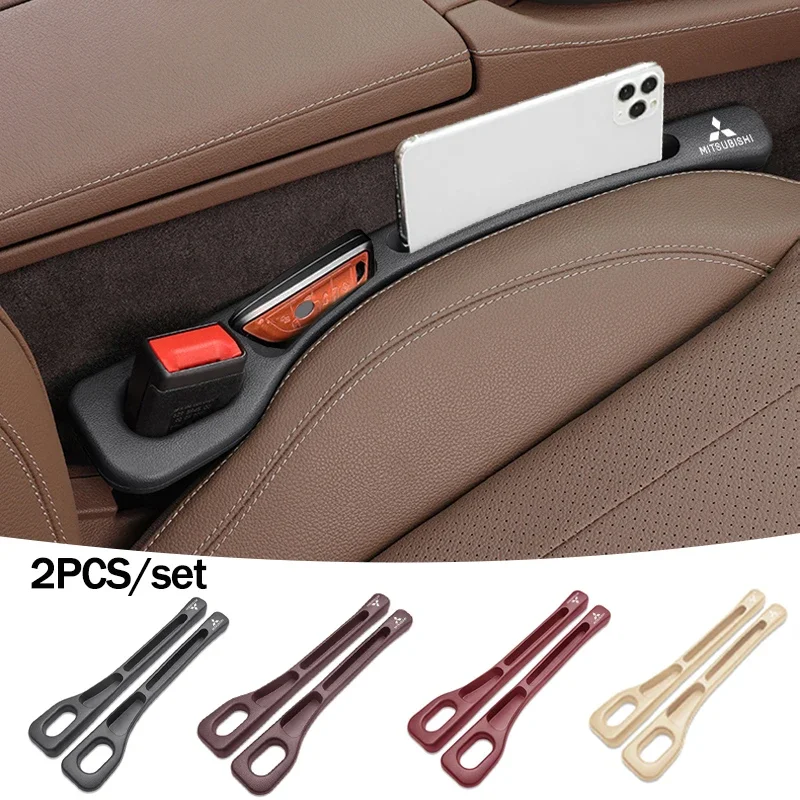 

2 Pcs Car Seat Gap Plug Strip With Groove For Mitsubishi Eclipse Outlander Pajero Lancer ASX