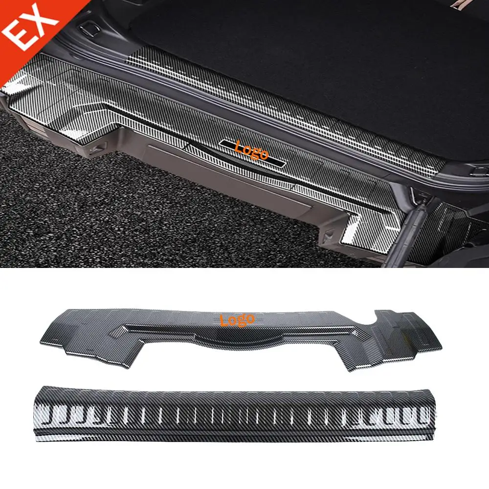 

Для CHERY JETOUR T2 Traveler 2023-2024 накладка на багажник, защита заднего бампера, автомобильные аксессуары, накладка на порог из нержавеющей стали