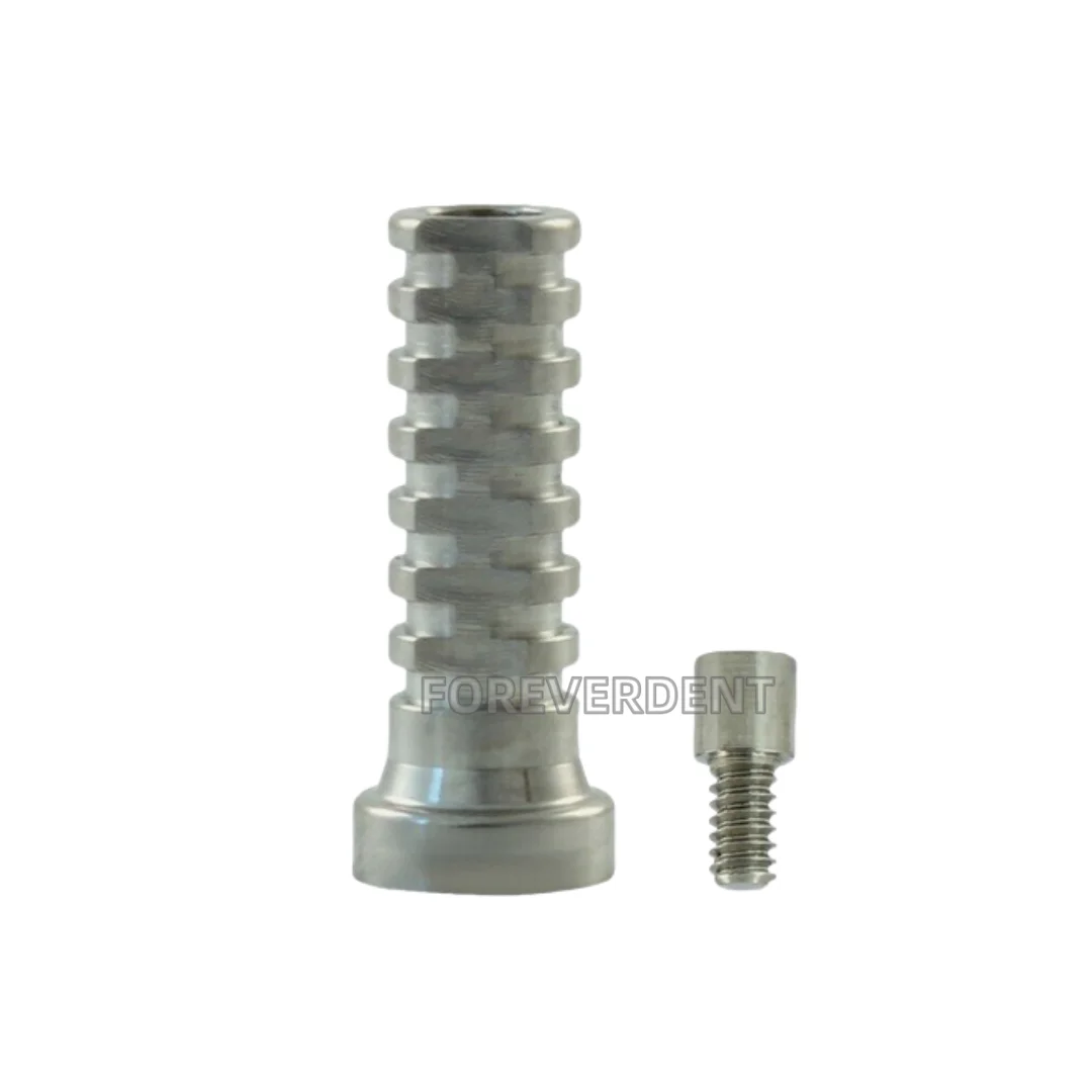 Dental Titanium Temporary Cylinder Multi Unit Tiny Screw ∅4.8 Compitible With Oss