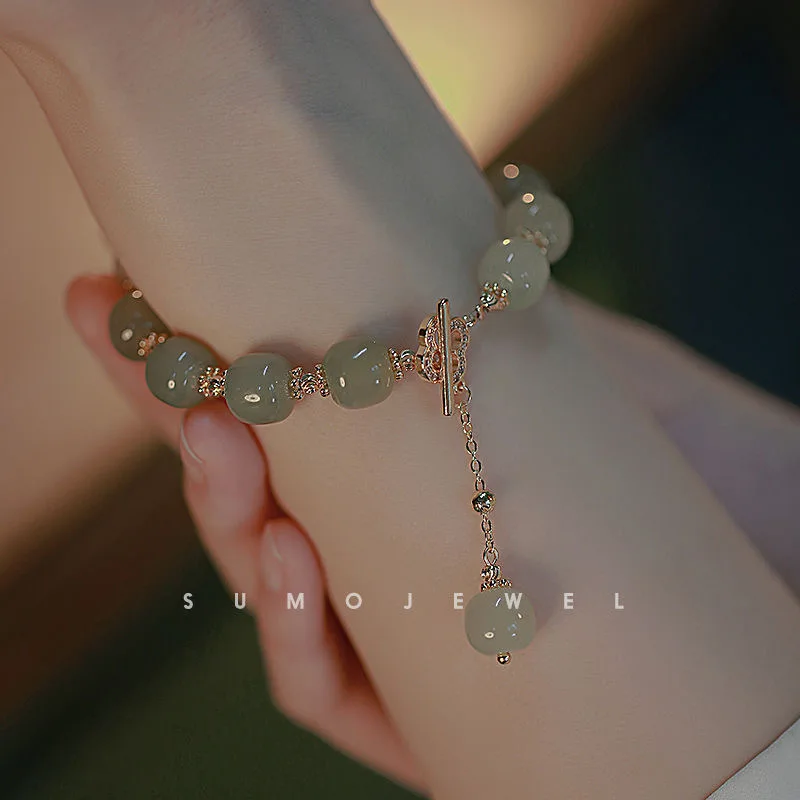 1pc Design Sense New Vintage Bracelet Girl Rich Cross Niche Charm Design High Appearance Level Bracelet Gift Trend Girls