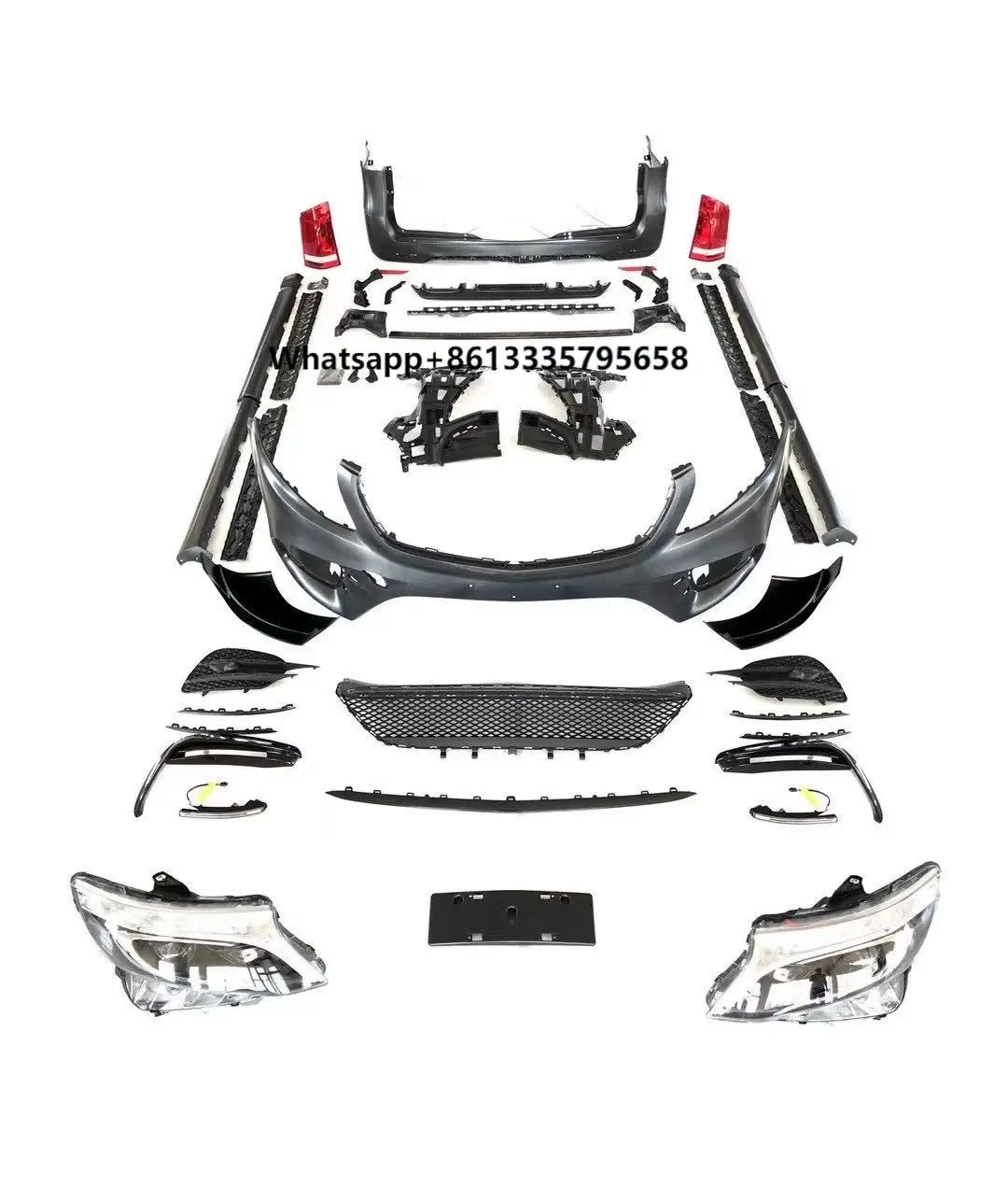 

Auto Parts Kit for W447 Vito V250 V260 V300 2014+ Car New Condition LED Headlights and Bumper